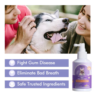 Pet Oral Cleanse Spray Dogs