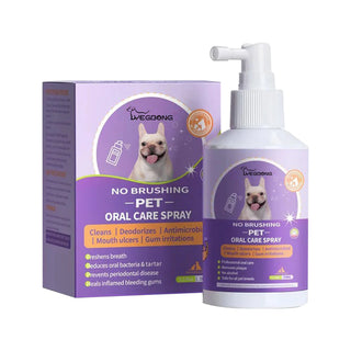 Pet Oral Cleanse Spray Dogs